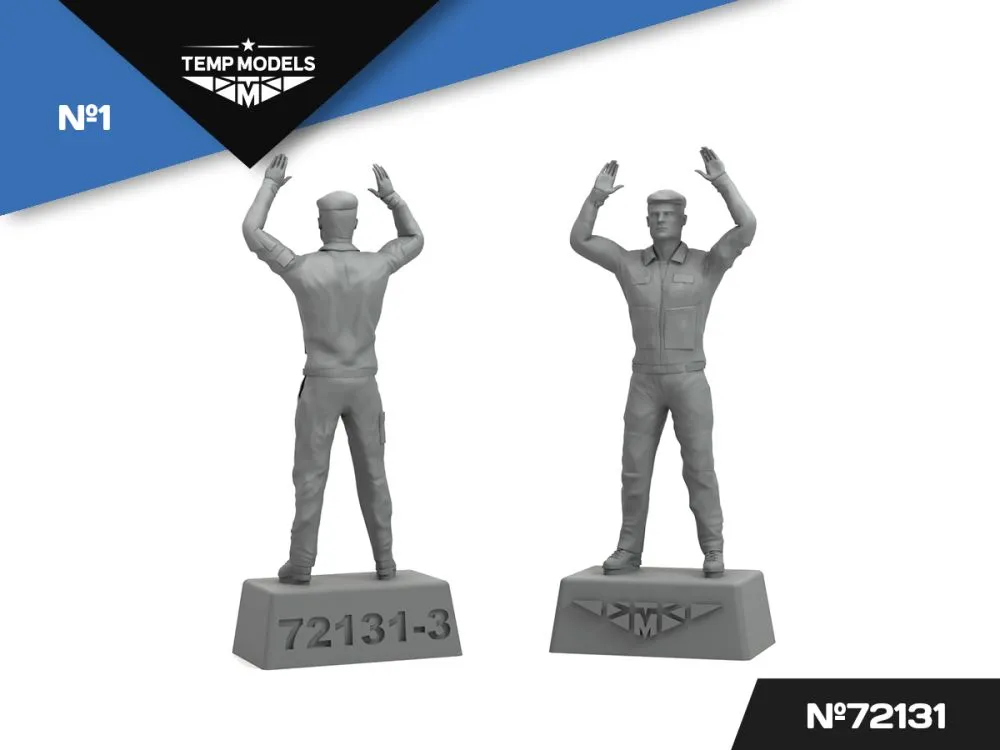 Technicians modern Russia Air Force. Set.1 1:72