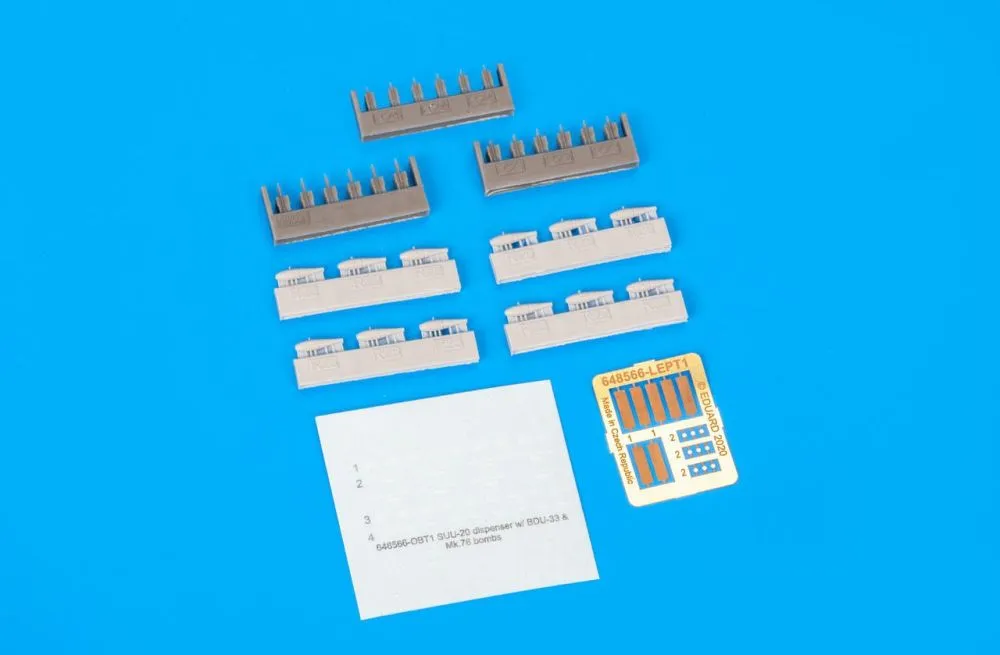 BDU-33 & Mk.76 bombs 1:48