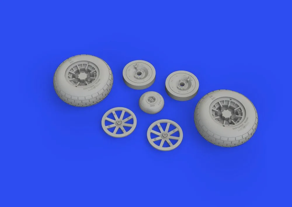 P-40E wheels 1:32