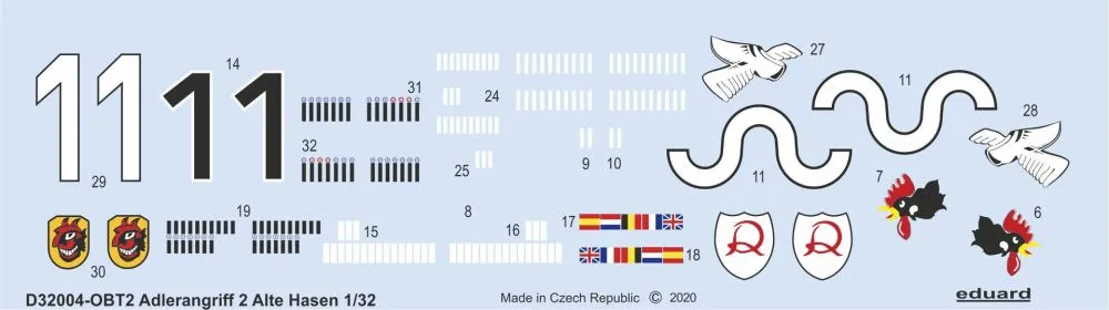 Bf 109F-4 Adlerangriff Alte Hasen 1:32