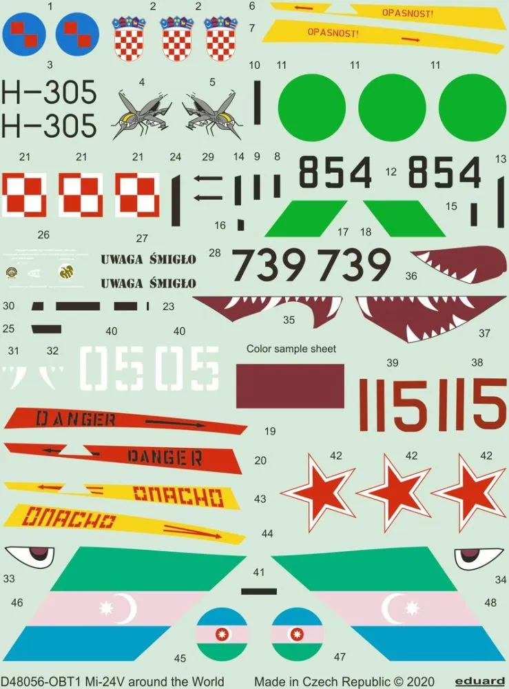 Mil Mi-24V around the World 1:48