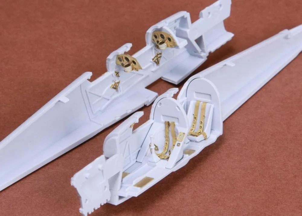 DH-82A Tiger Moth cockpit set for Airfix 1:48