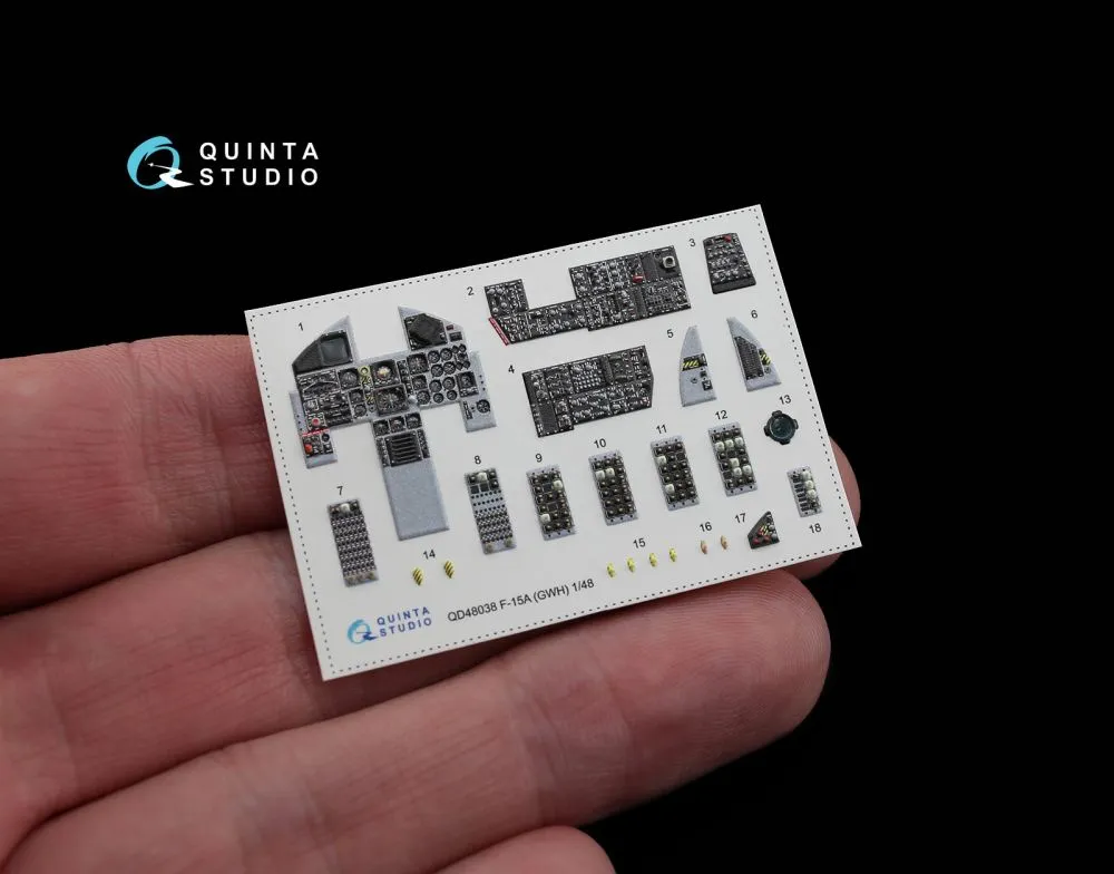 F-15A interior for G.W.H. 1:48
