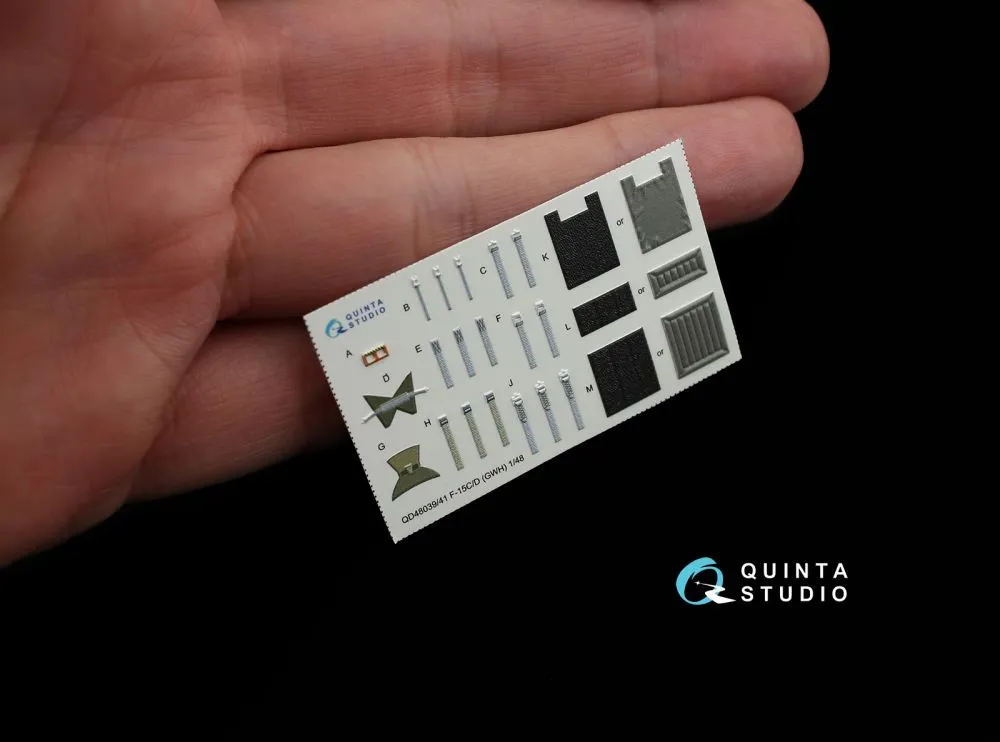 F-15C interior for G.W.H. 1:48