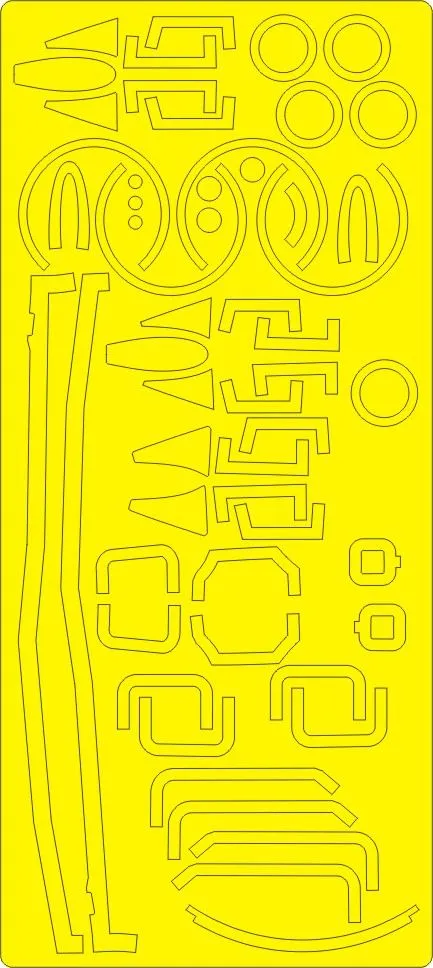 MiG-25BM EXPERT mask for ICM 1:48