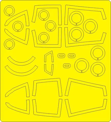 F/A-18F EXPERT mask for Academy 1:72