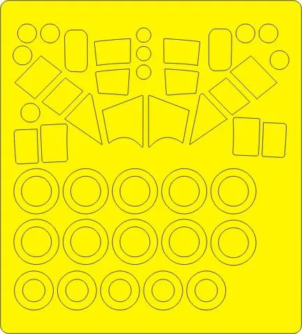 C-27J Spartan mask for Italeri 1:72