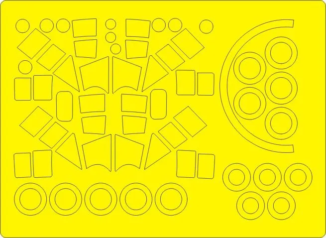 G-222 /C-27A EXPERT mask for Italeri 1:72