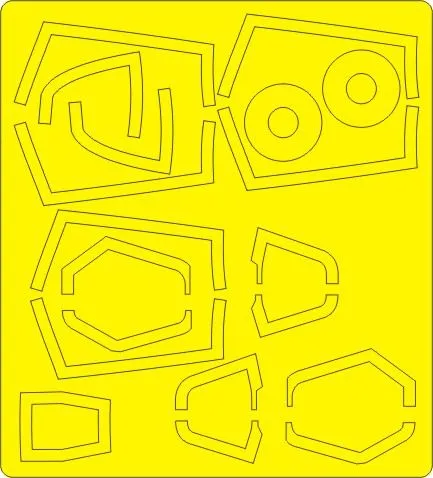 MiG-29 9-12 ADVANCED mask for GWH 1:48