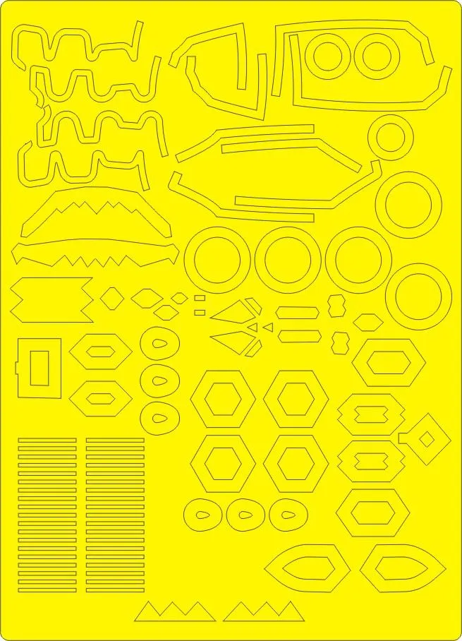 J-20 Mighty Dragon BIG EXPERT mask for Trumpeter 1:48