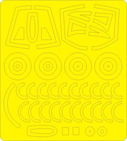 F-4 Phantom II mask for Academy 1:48