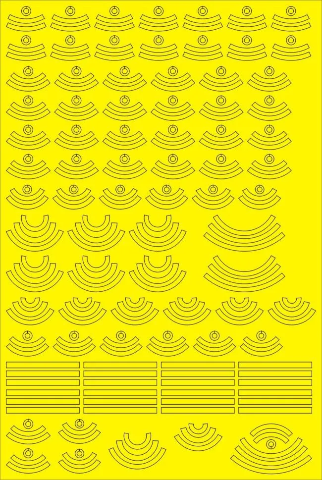 Bombs stripes for Aircraft Weapons: A mask 1:48