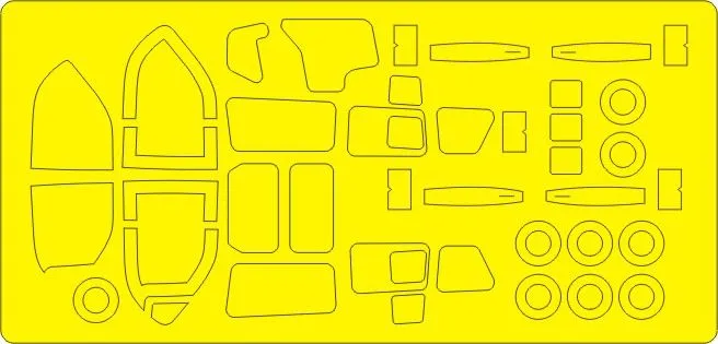 O-2A Skymaster mask for ICM 1:48