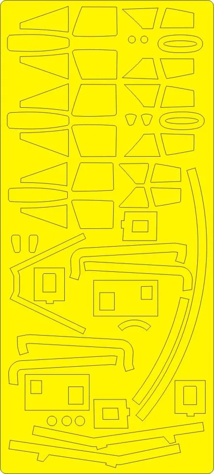 MiG-31B/BM EXPERT mask for Hobby Boss 1:48