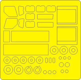 A-222 130mm "Bereg" mask for Modelcollect 1:72