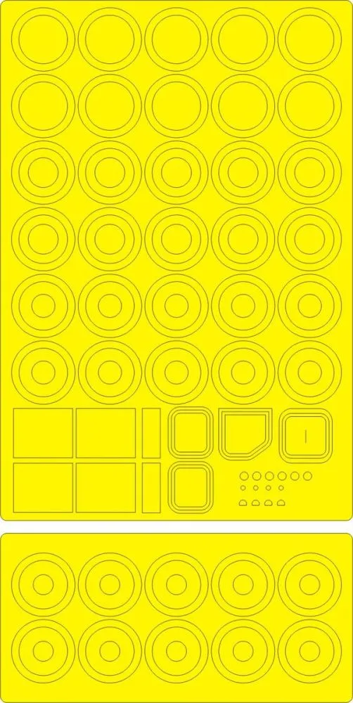 M752 Tactical Ballistic Missile Launcher mask for Dragon 1:35