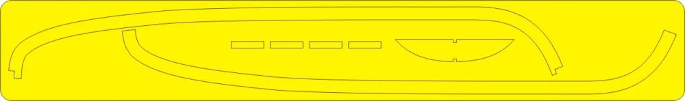 EA-6B Prowler PAINTING SCHEME mask for Kinetic 1:48