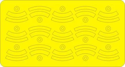 Mk.82 Bombs with one strip mask for Hobby Boss A-6/7 1:48