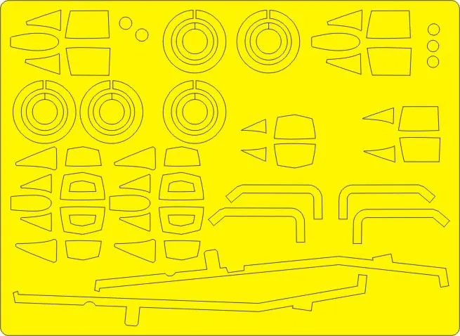MiG-25RU ADVANCED mask for ICM 1:72