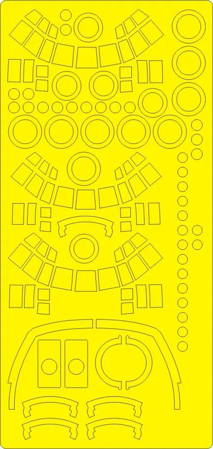 C-130H Hercules EXPERT mask for Zvezda 1:72