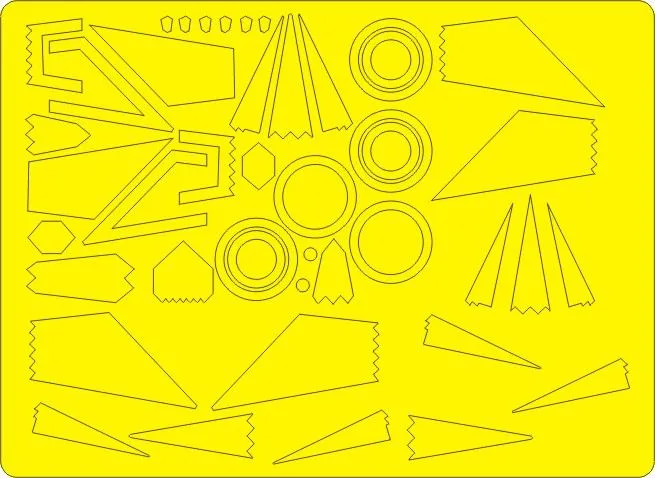 F-117A Nighthawk EXPERT mask for Tamiya 1:48