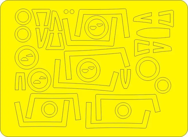 F-14A Tomcat EXPERT mask for Tamiya 1:48