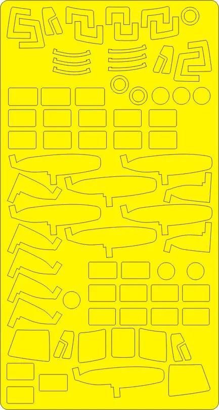 HU-16A Albatross EXPERT mask for Trumpeter 1:48