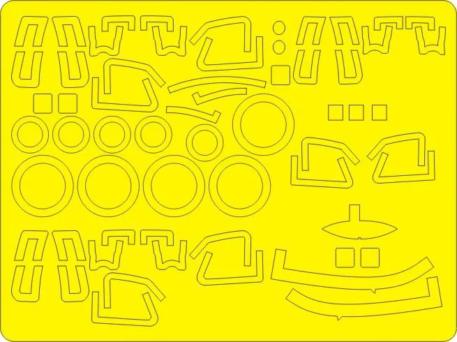 S-2E/G Tracker EXPERT mask for Kinetic 1:48