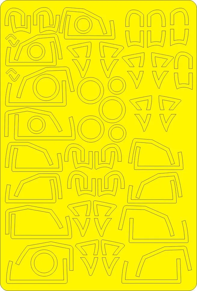 EA-6B Prowler EXPERT mask for Kinetic 1:48