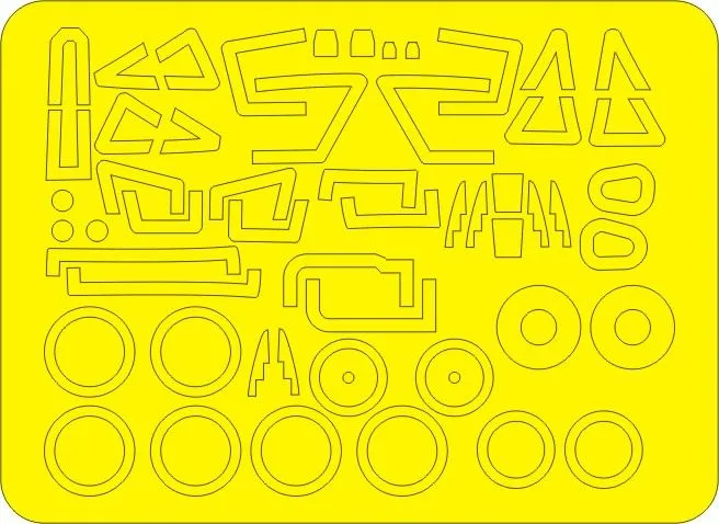 Su-25UB/UBK Basic mask 1:48