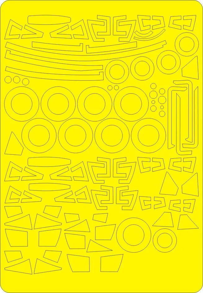 MiG-31BM/BSM ADVANCED mask for AMK 1:48