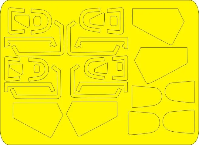 B-1B Lancer ADVANCED mask for Revell 1:48