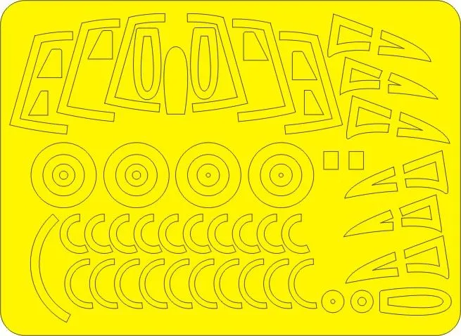 F-4 Phantom II ADVANCED mask for Academy 1:48
