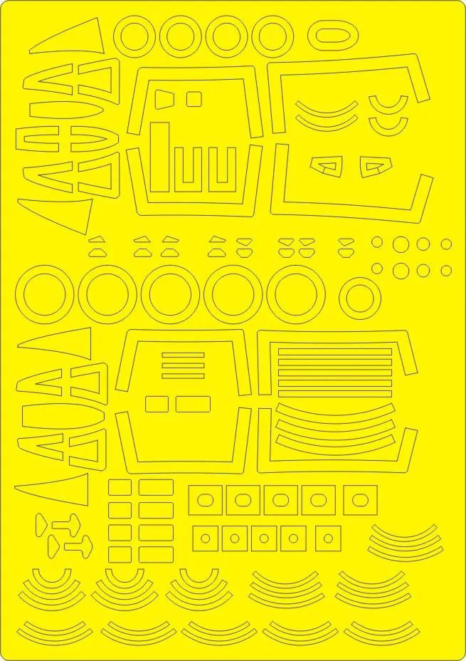 F-14D Tomcat EXPERT mask for Tamiya 1:48