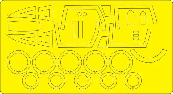 Phantom FGR Mk.2 BASIC mask for Revell/ Hasegawa 1:48
