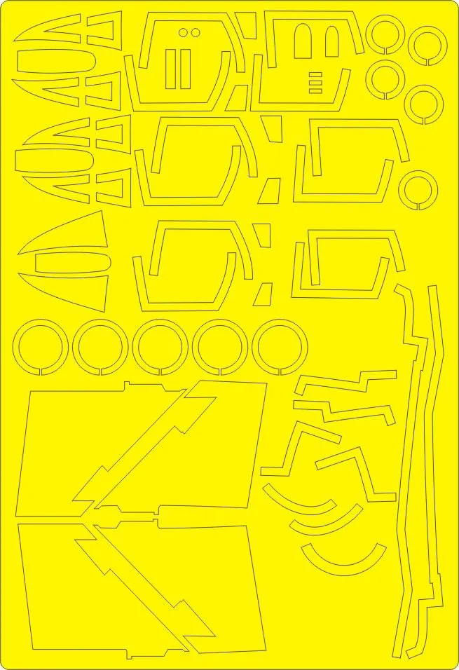 Phantom FGR.2 ADVANCED mask for Revell/ Hasegawa 1:48