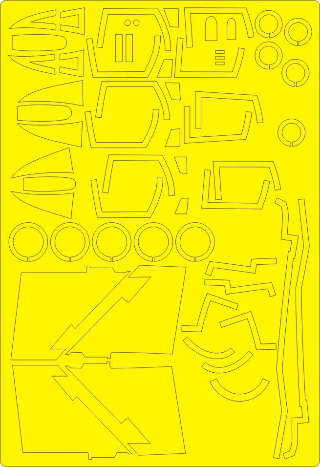 Phantom FGR.2 EXPERT mask for Revell/ Hasegawa 1:48