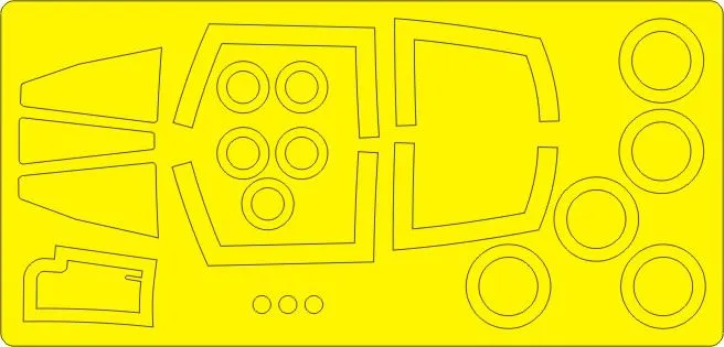 Tornado F.3 ADV, IDS, GR.4 mask for Revell 1:48