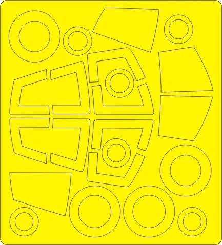 F-111 BASIC mask for Academy 1:48