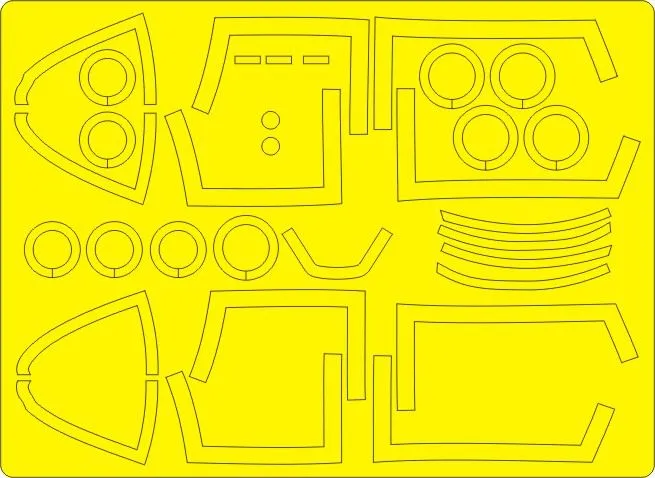 F/A-18F Super Hornet EXPERT mask for Hasegawa 1:48
