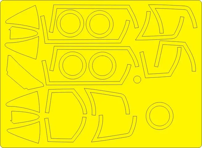 Buccaneer S.2C EXPERT mask for Airfix 1:48