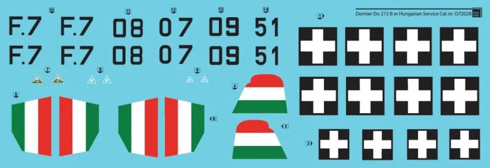 Do 215B in Hungarian Service 1:72