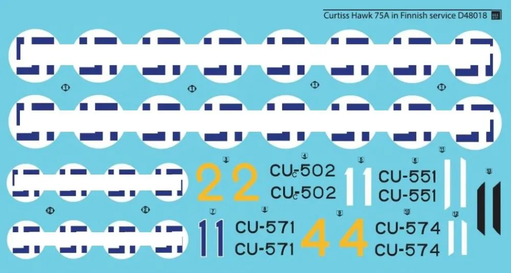 Curtiss Hawk 75A in Finnish Service 1:48