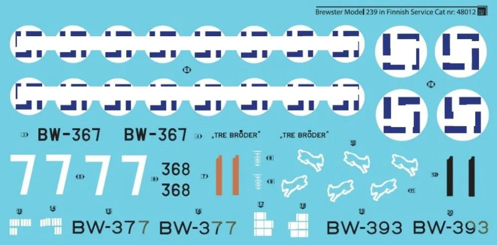 Brewster Model 239 in Finnish Service 1:48