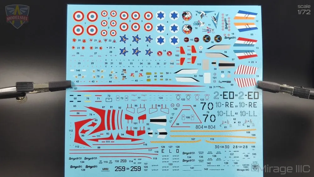 Mirage IIIC 1:72