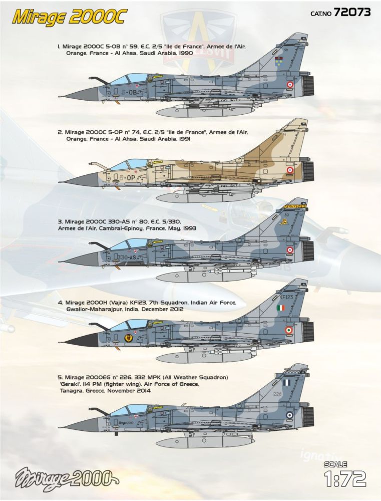 Mirage 2000C 1:72