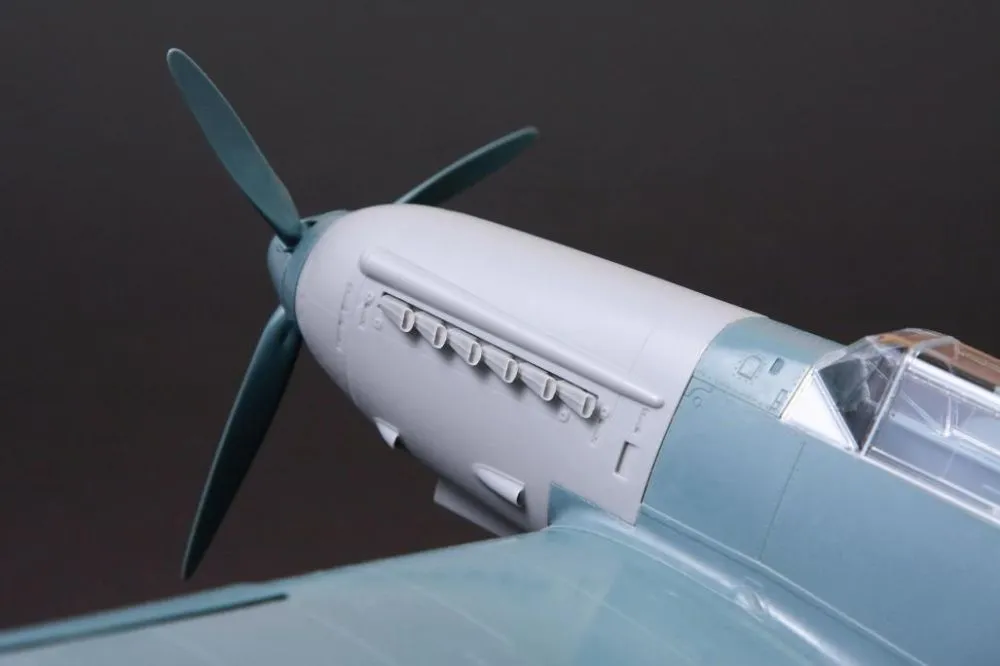 Bf 109E-1 with Hispano Suiza Engine conversion set 1:32
