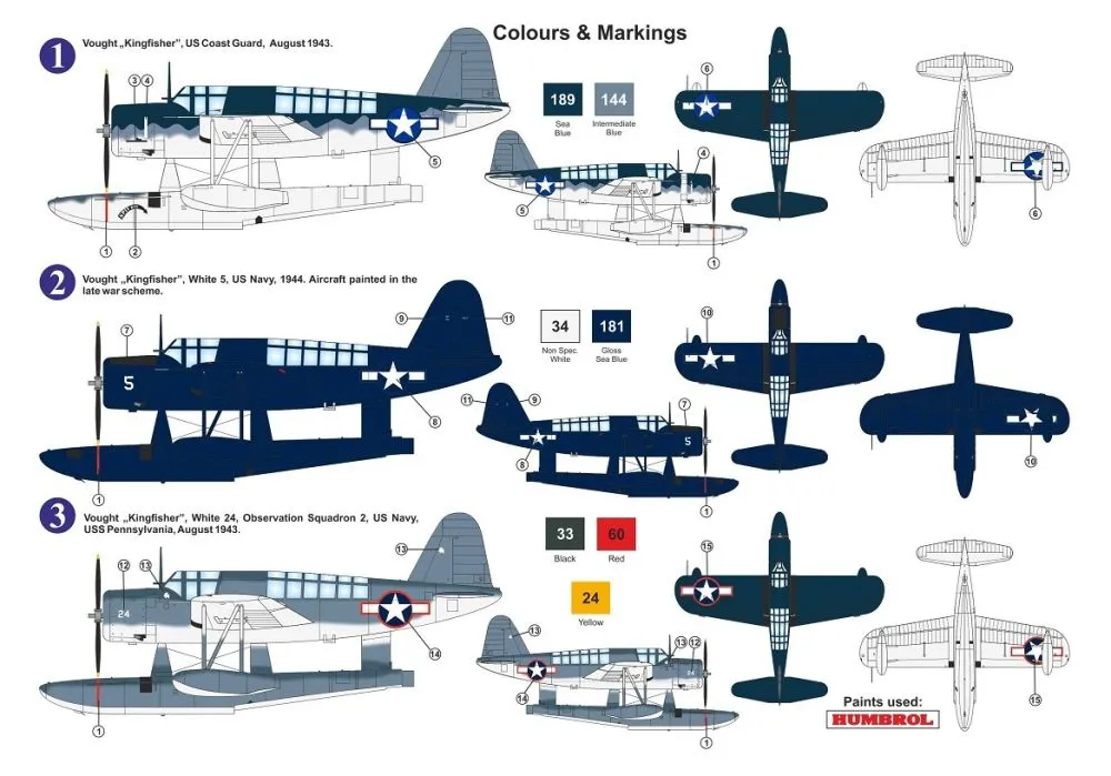 Kingfisher In U.S. Service 1:72