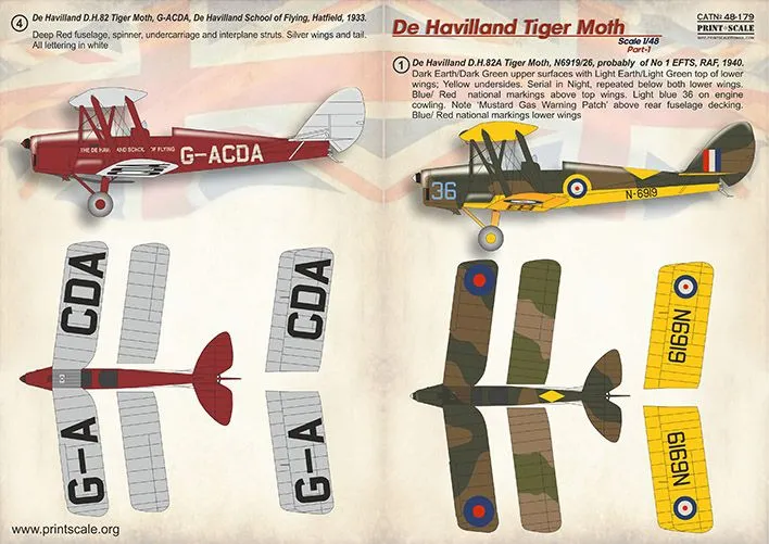 De Havilland Tiger Moth Part.1 1:48