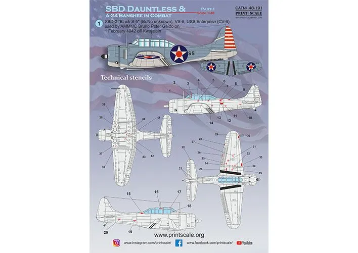 SBD Dauntless in combat Part.1 1:48